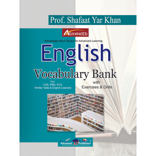 English Vocabulary | Prof.Shafaat Yar Khan
