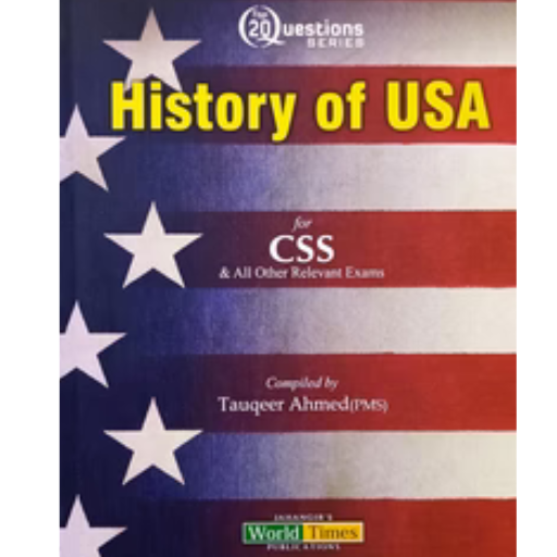 History Of USA Of Top 20 Questions | Tauqeer Ahmad