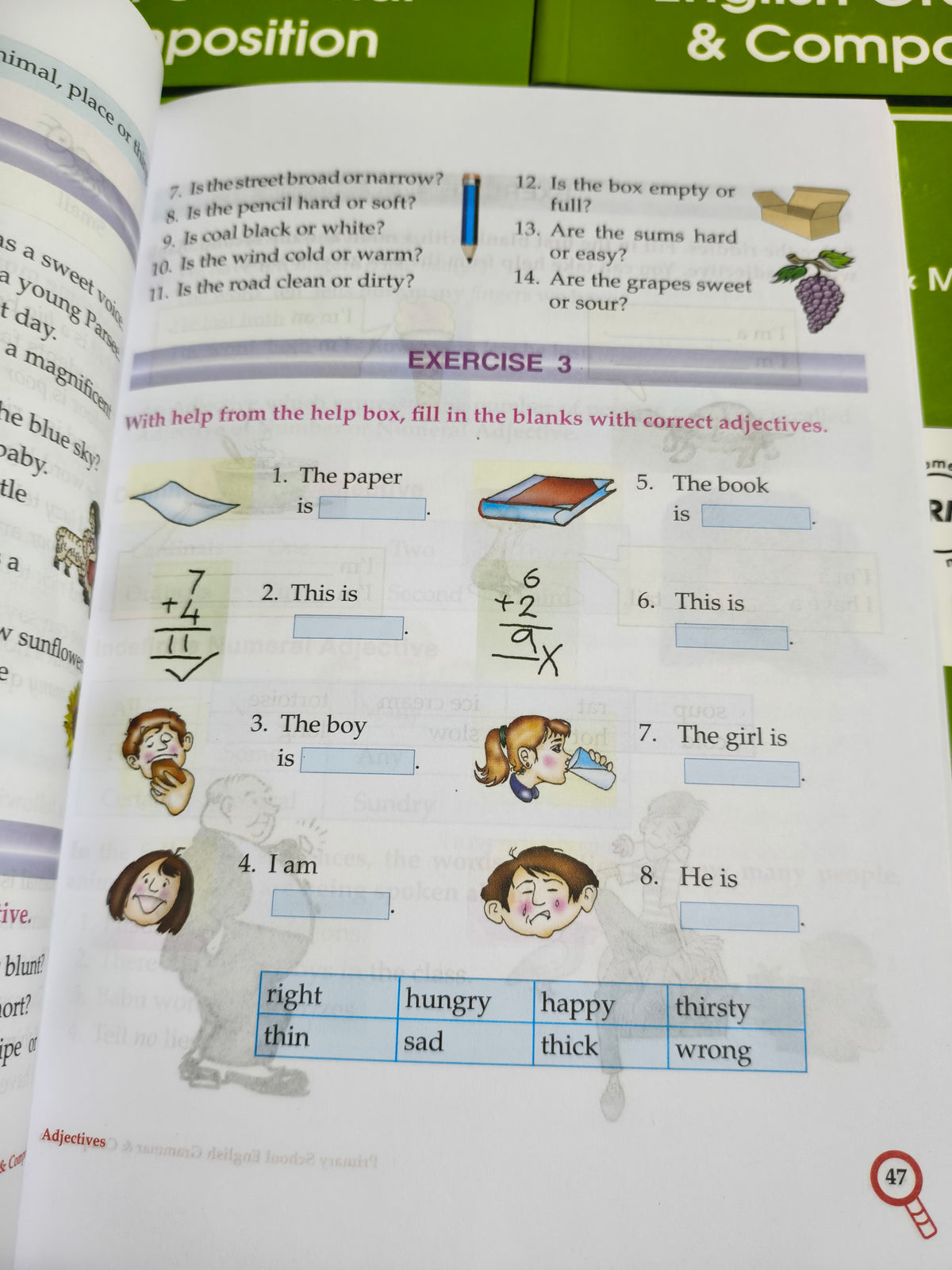 Primary School English Grammar & Composition – Wren & Martin
