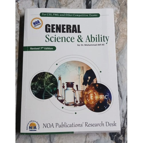 General Science And Ability GSA by Dr. M. Atif Ali NOA GSA NOA