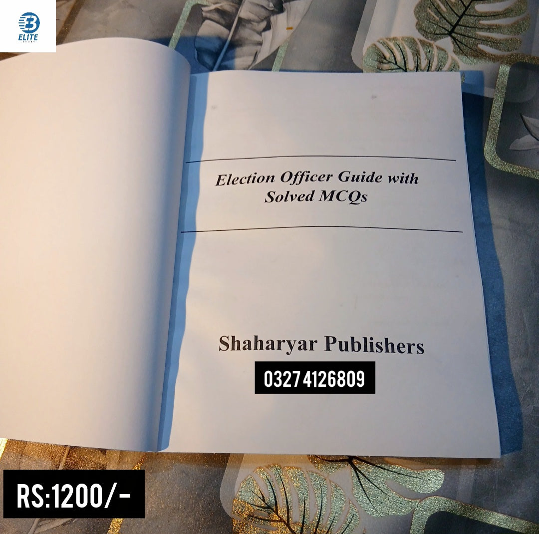 Election Commission Of Pakistan MCQs Guide 2025