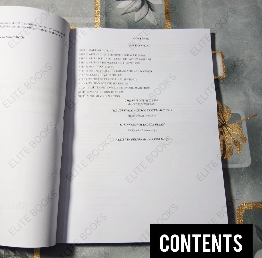 Assistant/Deputy Superintendent Jail Guide 2025