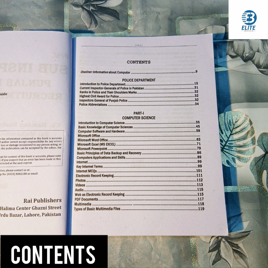 Sub‑Inspectors Punjab Police Recruitment Guide 2025 – Rai Muhammad Iqbal