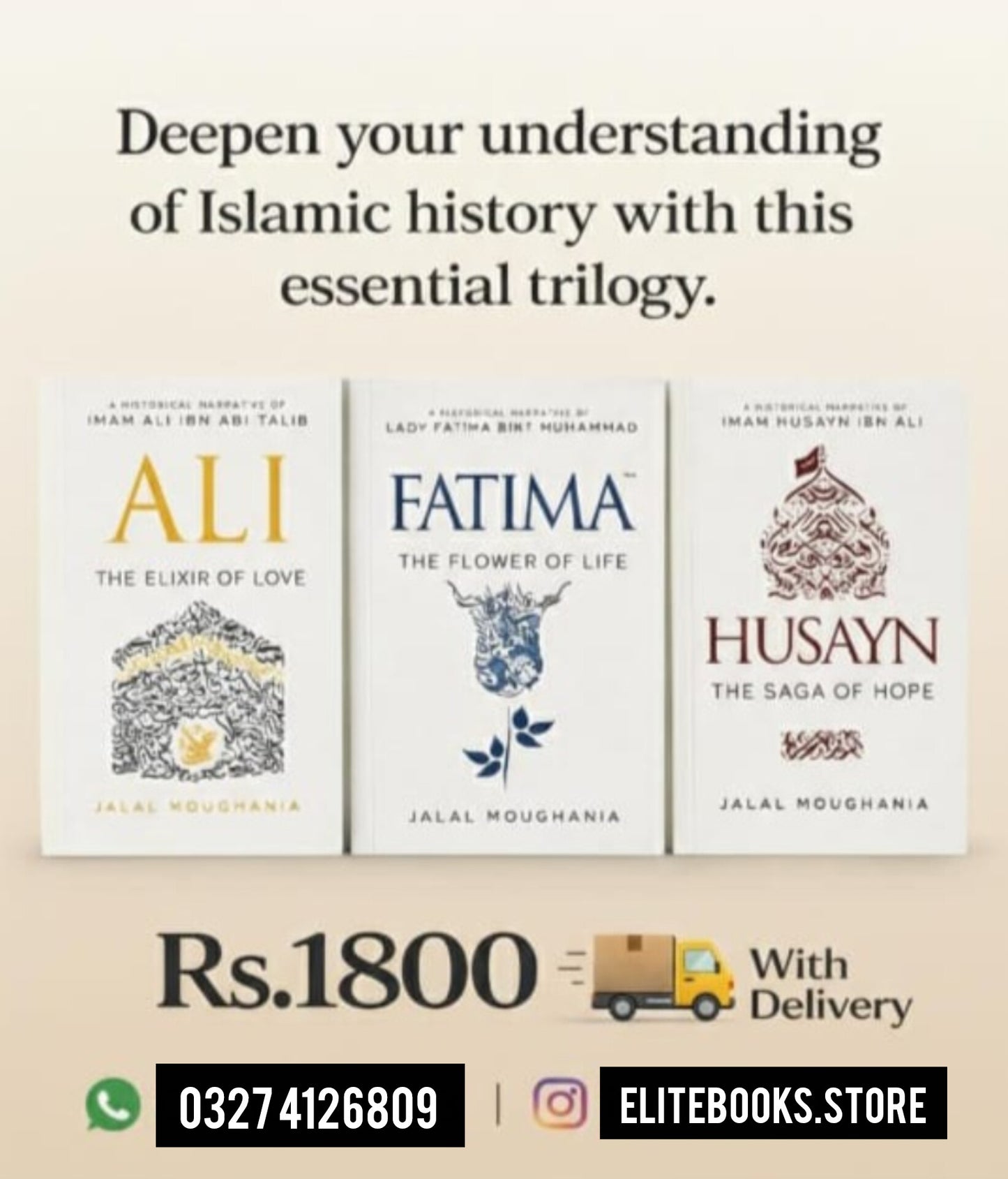 Jalal Moughania 3 Books Set