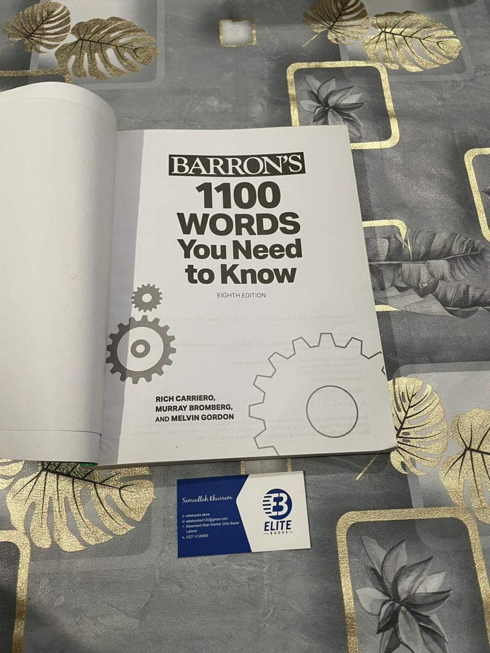 Barron’s 1100 Words You Need to Know 8th Edition – Vocabulary Builder