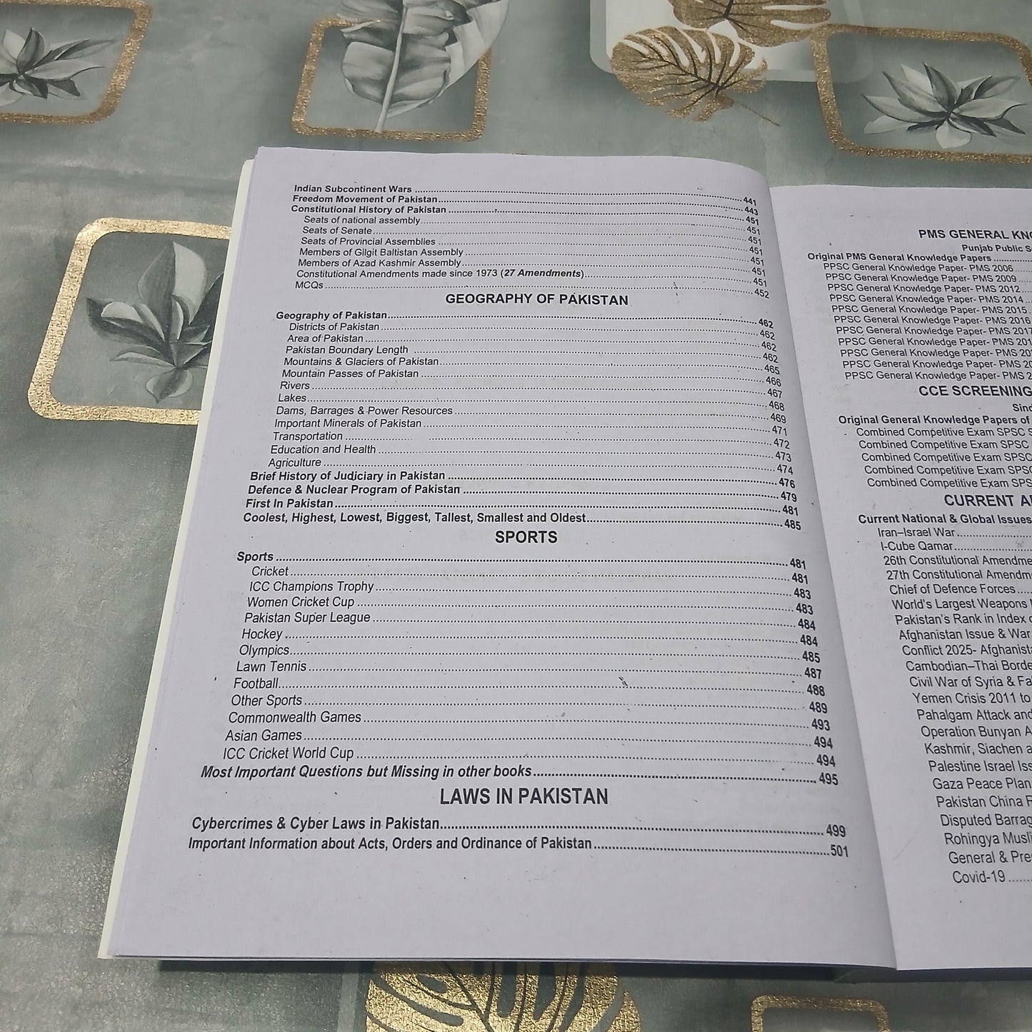 Comprehensive General Knowledge MCQs for PMS 2026 By Rai M. Iqbal