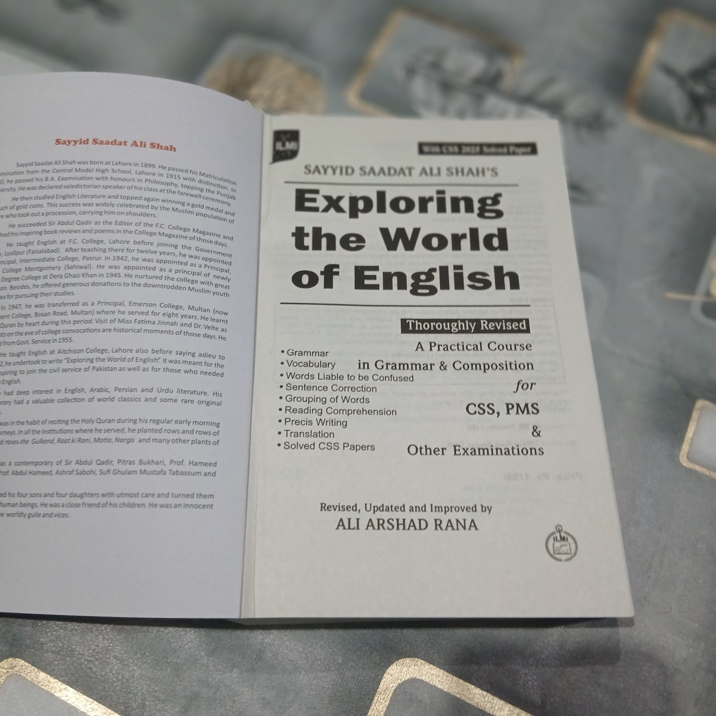 Exploring the world of English 2025 Edition By Sayyid Saadat Ali Shah